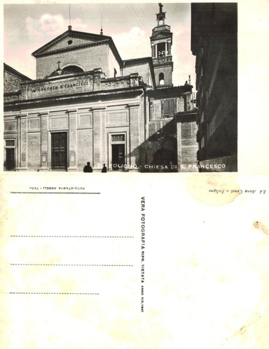 Vintage postcard foligno - postcard,