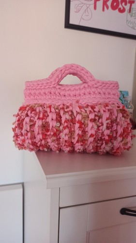 Borsa bauletto donna - bauletto, uncinetto