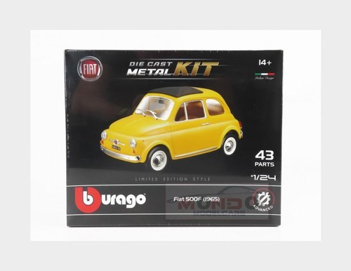 Burago fiat 500f 1965 - 1:24,