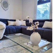 Tavolino da Salotto in Vetro Temperato 98x45x30 cm Trasparente