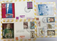 3 Buste FDC Vaticano The Golden Series  n. 101-102-103 Via Aerea