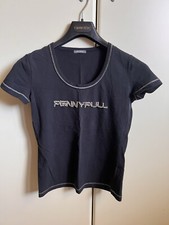 T-shirt Maglietta Donna S Pennypull Nera Maniche Corte Leggera Estiva Scritta