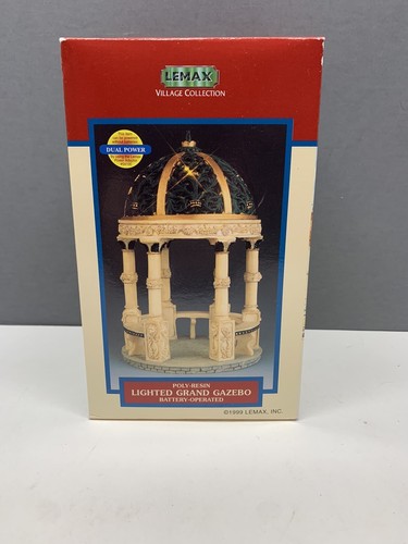 Lemax 1999 grande gazebo - lemax,