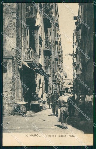 Napoli città vicolo - napoli, basso