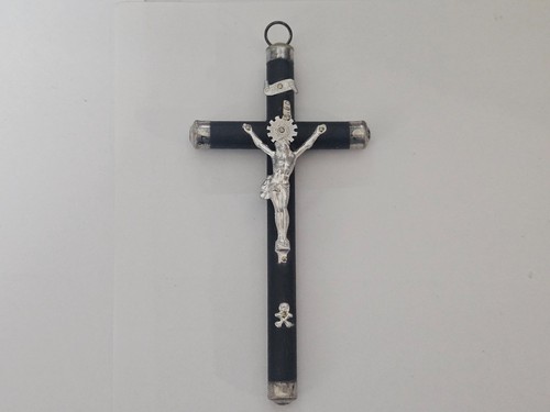 Ciondolo vintage croce memento - vintage,