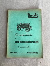 Bautz lista ricambi 14 cv