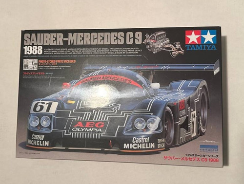 Tamiya sauber mercedes c9 - 1/24, sauber-mercedes