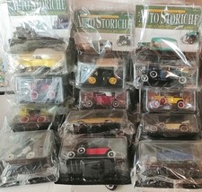 AUTO STORICHE IN VARI MODELLI CON FASCICOLO SCALA 1/32 MENU' A TENDINA