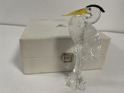 Statua swarovski 221627 airone - swarovski,