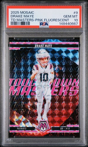 2025 panini mosaic drake maye - 2025,