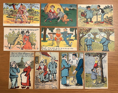 Lotto cartoline vintage - lotto,