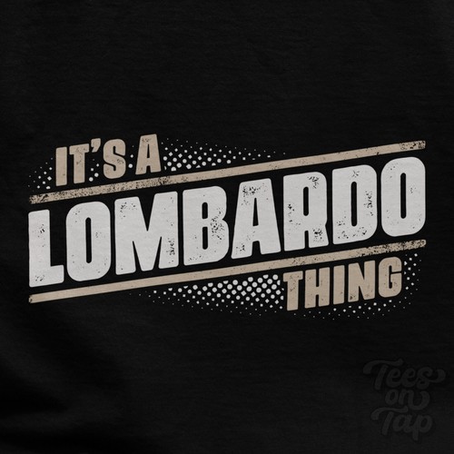 Shirt a lombardo thing - it's,
