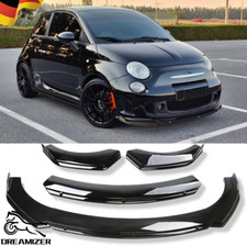 Spoiler spada spoiler anteriore labbro nero lucido per Fiat 500 Abarth 595