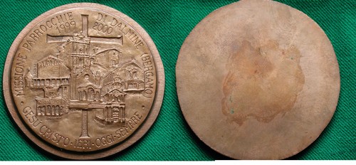 Medaglione uniface missione - medaglione, "missione