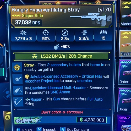 Borderlands lvl 70 - 4⭐️lvl, rad