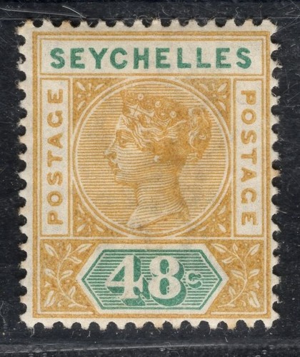 Seychelles 1890 48c die - 1890-92,