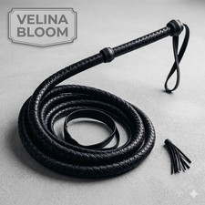 Handmade Leather Bullwhip 4 -