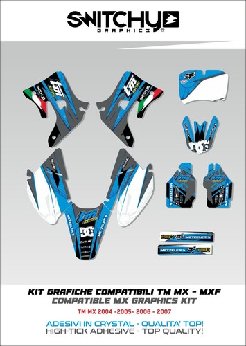Kit grafiche adesive per mx - kit,