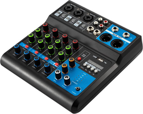 Consolle mixer canali - a,