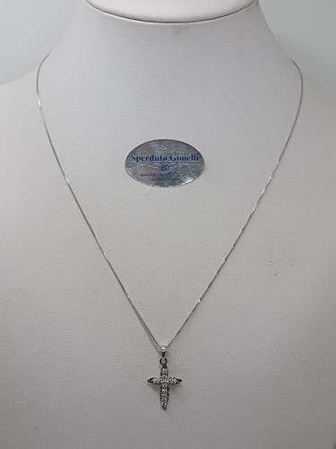 Collana donna con croce in - con,