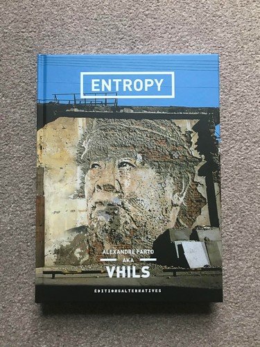 Entropy vhils hardback - entropy,,