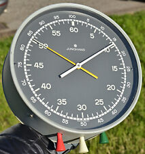 Raro Cronometro da Muro Junghans 60 Secondi Indici Luminosi NOS d'Epoca Nuovo