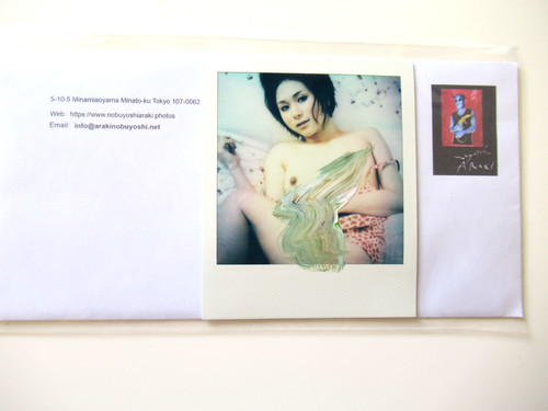 Araki polaroid originale - n., araki:
