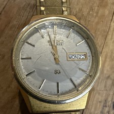 Orologio Uomo Seiko SQ Oro -