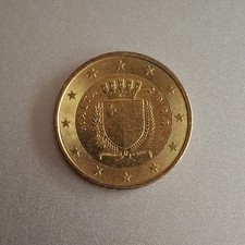 Moneta 50 Centesimi 2008 Malta