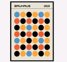Poster Bauhaus 50x70 cm nuovo