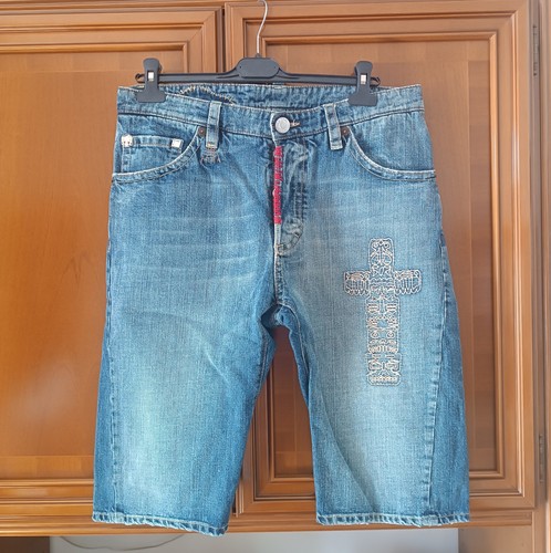 Dsquared bermuda shorts denim - dsquared,
