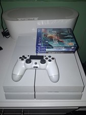 Sony PlayStation 4 500GB Console - Glacier White + Joystick + 3 Giochi + Cavi