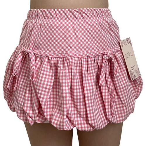 Free haven pink gingham bubble - free,