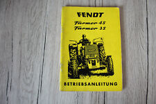 Original Fendt Betriebsanleitung Farmer 4S und Farmer 3S