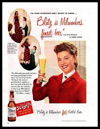 1949 blatz milwaukee finest - 1949,