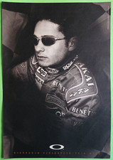 B66. Pilota italiano di F1 Giancarlo Fisichella documento illustrato pubblicità 1998