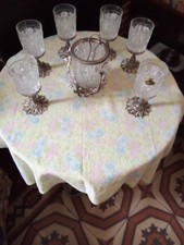 servizio 6 bicchieri cristallo