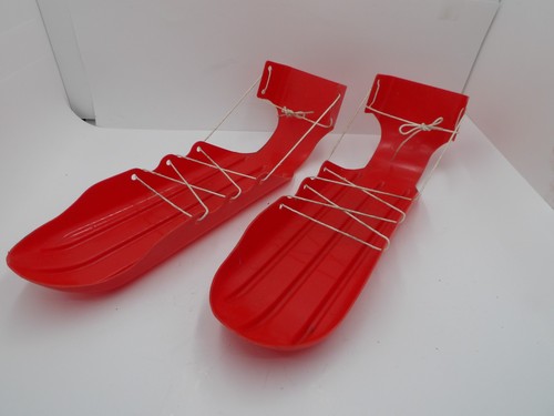 Pattino neve sci vintage - pattino,