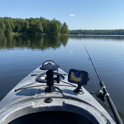Supporto fishfinder stabile - supporto,