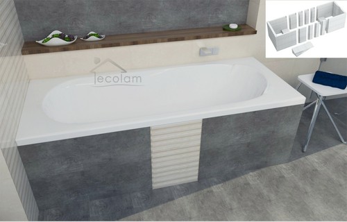 Vasca bagno rettangolare - vasca,