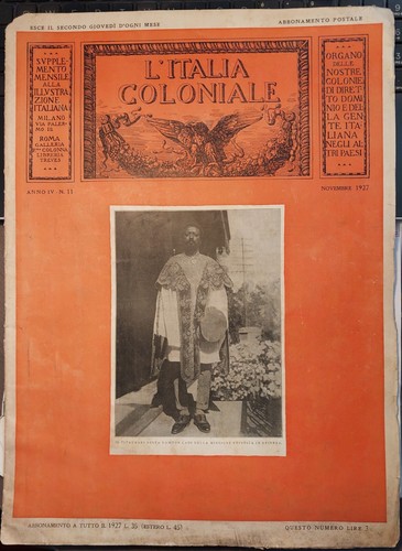 Italia coloniale rivista - l'italia,