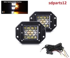 Coppia Fari Supplementari di Profondità Alogeno Luce Bianca e Gialla