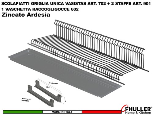 Scolapiatti vasistas ardesia - scolapiatti,