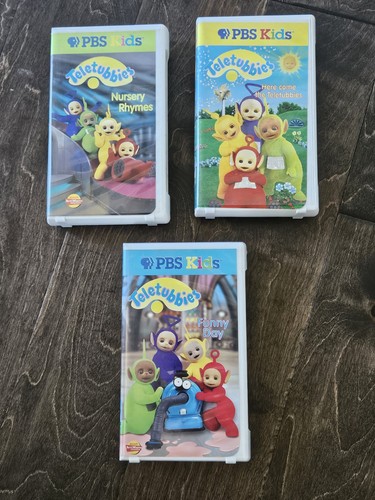 Lot 1990s teletubbies vhs - of,