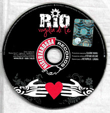 RIO Voglia Di Te, CD Singolo