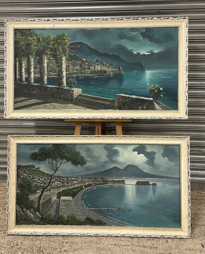 Coppia dipinti olio - di,