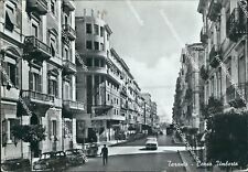 u657 cartolina taranto citta' via d'acquino