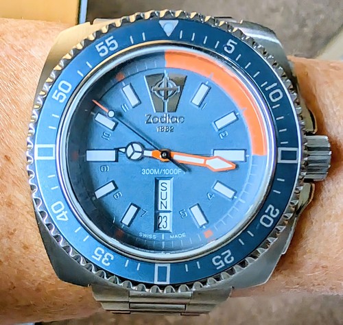 Orologio swiss zodiac wolf - zodiac, v-wolf
