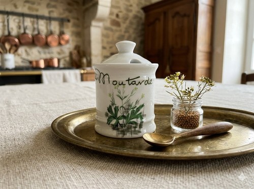 Senape vintage francese