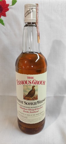 The famous grouse scotch - grouse,